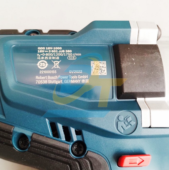 M&aacute;y vặn v&iacute;t d&ugrave;ng pin Bosch GDS 18V-1000 (Kh&ocirc;ng k&egrave;m pin sạc)  Bosch | Gi&aacute; rẻ nhất - C&ocirc;ng Ty TNHH Thương Mại Dịch Vụ Đạt T&acirc;m