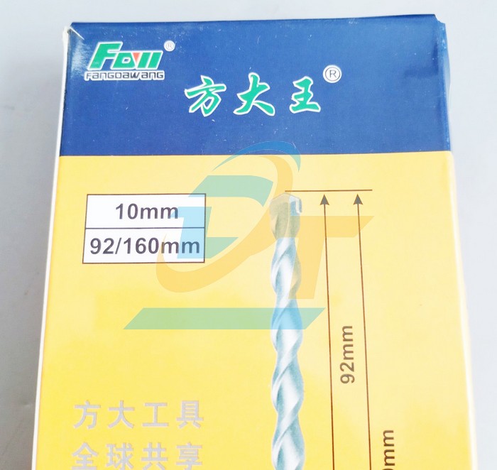 Mũi khoan b&ecirc; t&ocirc;ng chu&ocirc;i g&agrave;i Fangda 10x160mm  FANGDA | Gi&aacute; rẻ nhất - C&ocirc;ng Ty TNHH Thương Mại Dịch Vụ Đạt T&acirc;m