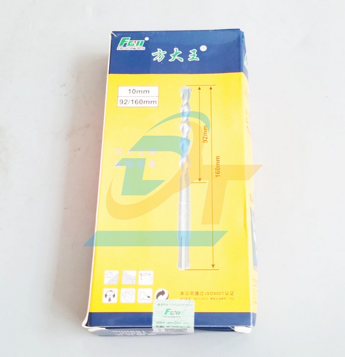 Mũi khoan b&ecirc; t&ocirc;ng chu&ocirc;i g&agrave;i Fangda 10x160mm  FANGDA | Gi&aacute; rẻ nhất - C&ocirc;ng Ty TNHH Thương Mại Dịch Vụ Đạt T&acirc;m