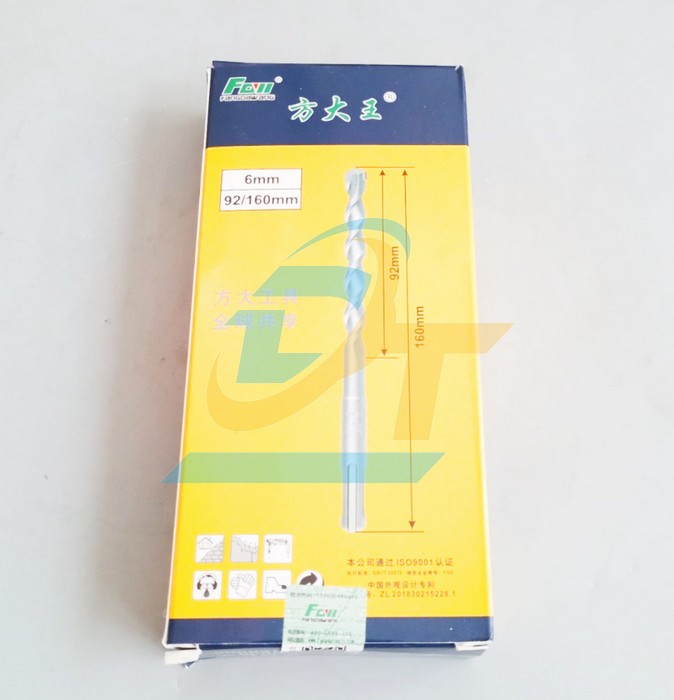 Mũi khoan b&ecirc; t&ocirc;ng chu&ocirc;i g&agrave;i Fangda 6x160mm  FANGDA | Gi&aacute; rẻ nhất - C&ocirc;ng Ty TNHH Thương Mại Dịch Vụ Đạt T&acirc;m