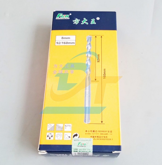 Mũi khoan b&ecirc; t&ocirc;ng chu&ocirc;i g&agrave;i Fangda 8x160mm  FANGDA | Gi&aacute; rẻ nhất - C&ocirc;ng Ty TNHH Thương Mại Dịch Vụ Đạt T&acirc;m