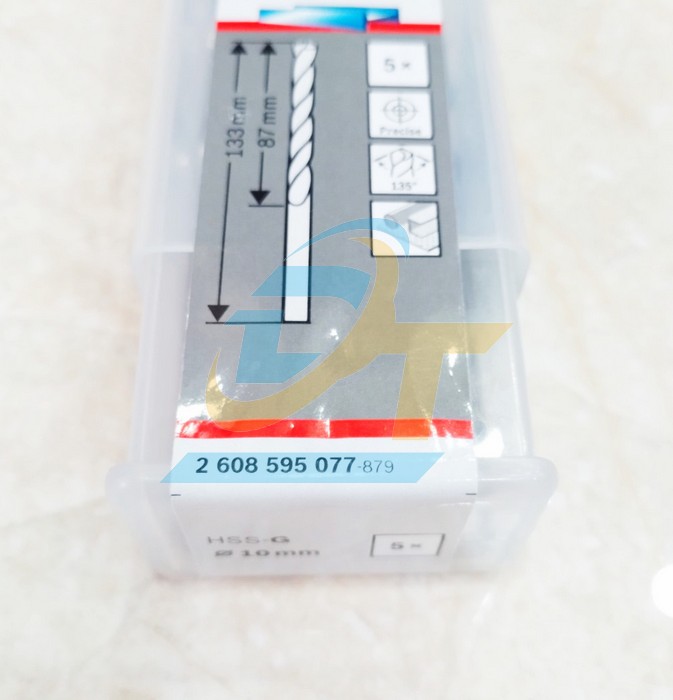 Mũi khoan sắt 10mm HSS-G Bosch 2608595077 2608595077 Bosch | Gi&aacute; rẻ nhất - C&ocirc;ng Ty TNHH Thương Mại Dịch Vụ Đạt T&acirc;m