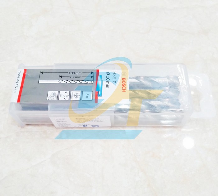 Mũi khoan sắt 10mm HSS-G Bosch 2608595077 2608595077 Bosch | Gi&aacute; rẻ nhất - C&ocirc;ng Ty TNHH Thương Mại Dịch Vụ Đạt T&acirc;m