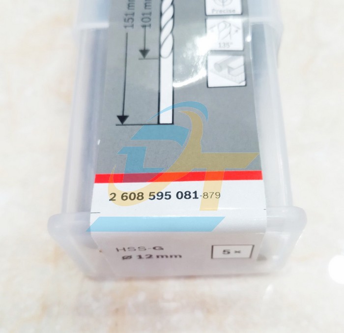 Mũi khoan sắt 12mm HSS-G Bosch 2608595081 2608595081 Bosch | Gi&aacute; rẻ nhất - C&ocirc;ng Ty TNHH Thương Mại Dịch Vụ Đạt T&acirc;m