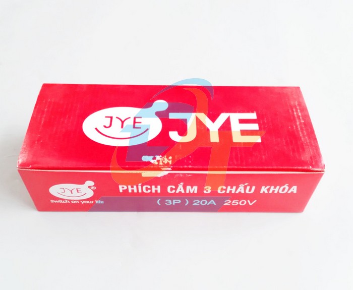 Ph&iacute;ch cắm điện Locking 3 chấu JYE JY-7320  JYE | Gi&aacute; rẻ nhất - C&ocirc;ng Ty TNHH Thương Mại Dịch Vụ Đạt T&acirc;m