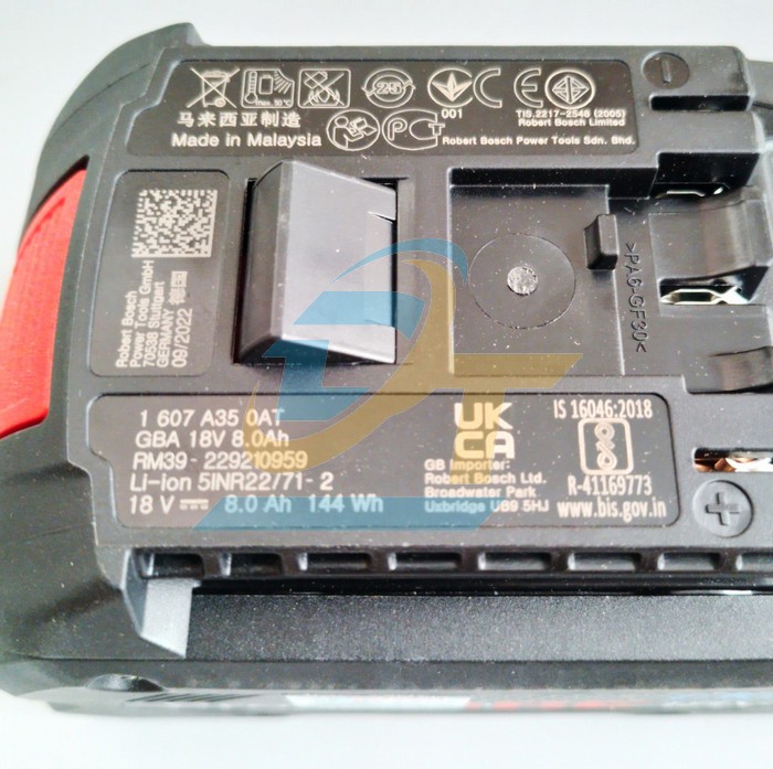 Pin GBA 18V 8.0Ah Li-Ion Bosch 1600A0193N  Bosch | Gi&aacute; rẻ nhất - C&ocirc;ng Ty TNHH Thương Mại Dịch Vụ Đạt T&acirc;m