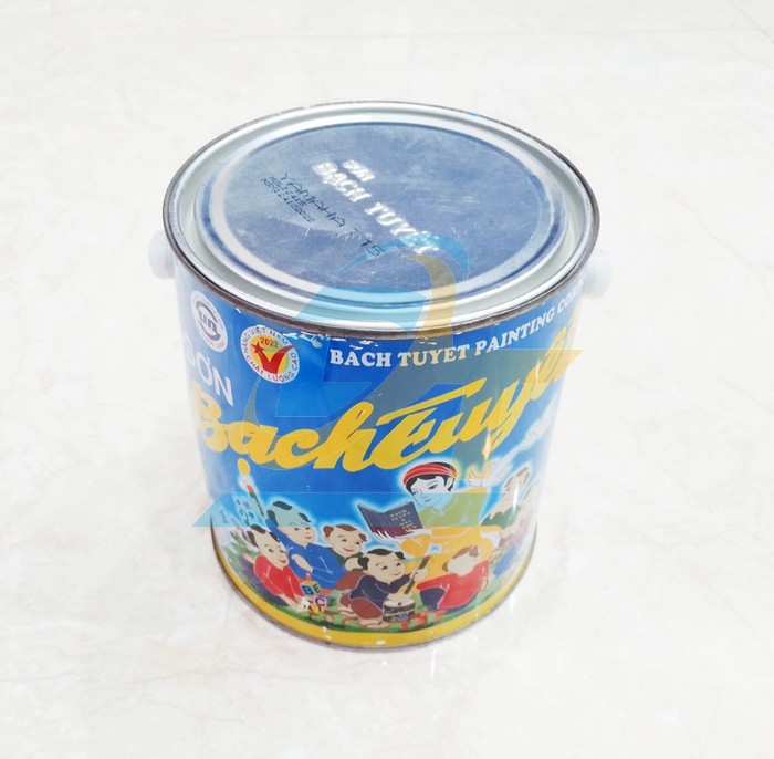 Sơn Alkyd (b&oacute;ng) Bạch Tuyết 2.8kg - M&agrave;u xanh Yamaha 715  BachTuyet | Gi&aacute; rẻ nhất - C&ocirc;ng Ty TNHH Thương Mại Dịch Vụ Đạt T&acirc;m