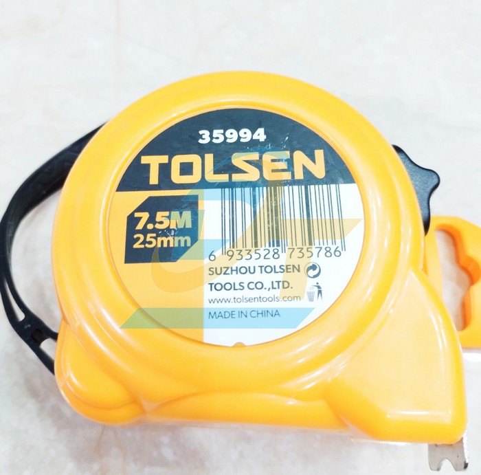 Thước cuộn tự động 7.5x25mm Tolsen 35994  Tolsen | Gi&aacute; rẻ nhất - C&ocirc;ng Ty TNHH Thương Mại Dịch Vụ Đạt T&acirc;m