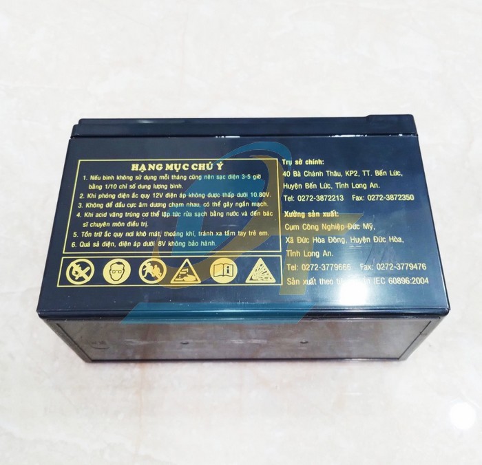 Ắc quy kh&ocirc; 12V 7.5Ah Globe WP7.5-12 (20HR) WP7.5&shy;12 Globe | Gi&aacute; rẻ nhất - C&ocirc;ng Ty TNHH Thương Mại Dịch Vụ Đạt T&acirc;m