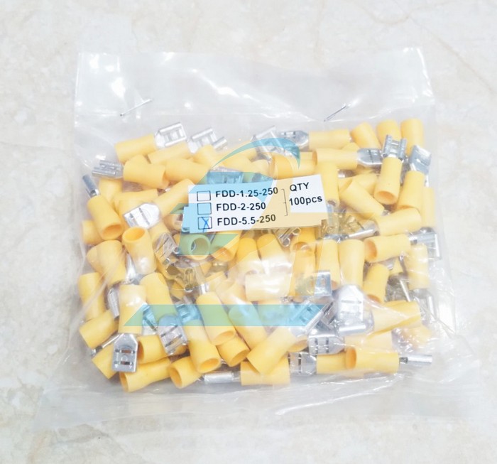 Đầu cos ghim capa c&aacute;i FDD 5.5-250 bọc nhựa  VietNam | Gi&aacute; rẻ nhất - C&ocirc;ng Ty TNHH Thương Mại Dịch Vụ Đạt T&acirc;m