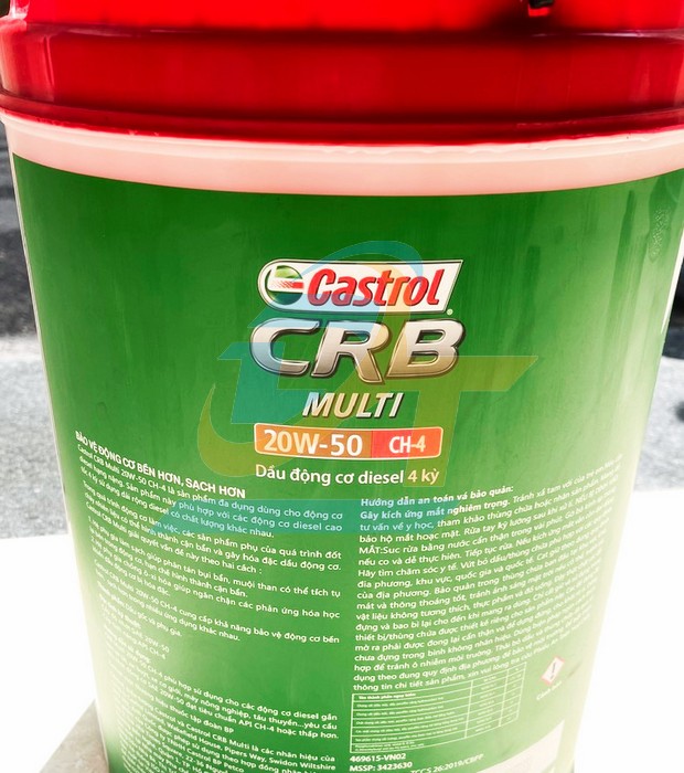 Dầu nhớt động cơ Castrol CRB Multi 20W-50 CH-4 (18L)  CASTROL | Gi&aacute; rẻ nhất - C&ocirc;ng Ty TNHH Thương Mại Dịch Vụ Đạt T&acirc;m