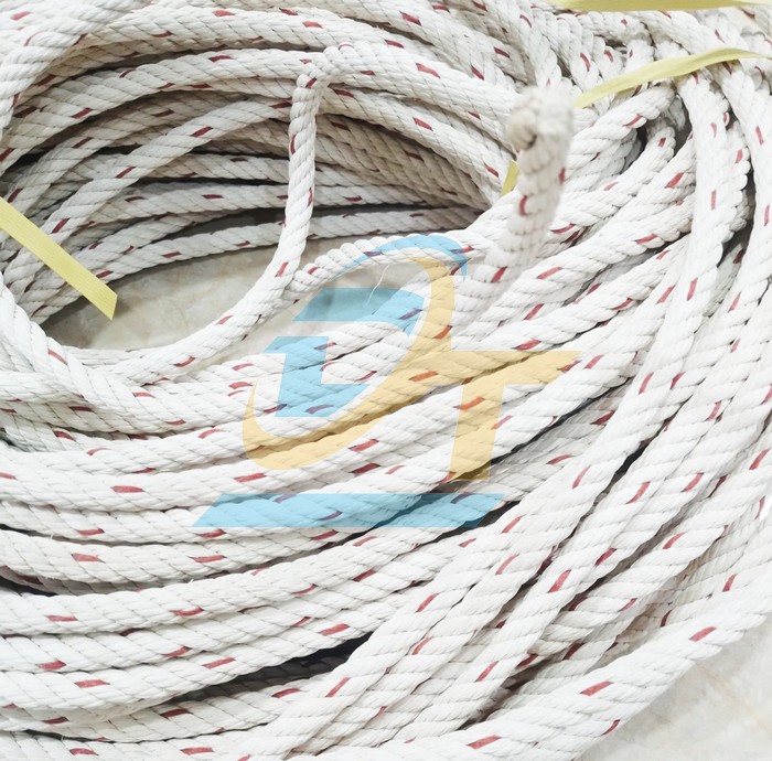 D&acirc;y thừng PP  trắng sọc đỏ 10mm  VietNam | Gi&aacute; rẻ nhất - C&ocirc;ng Ty TNHH Thương Mại Dịch Vụ Đạt T&acirc;m