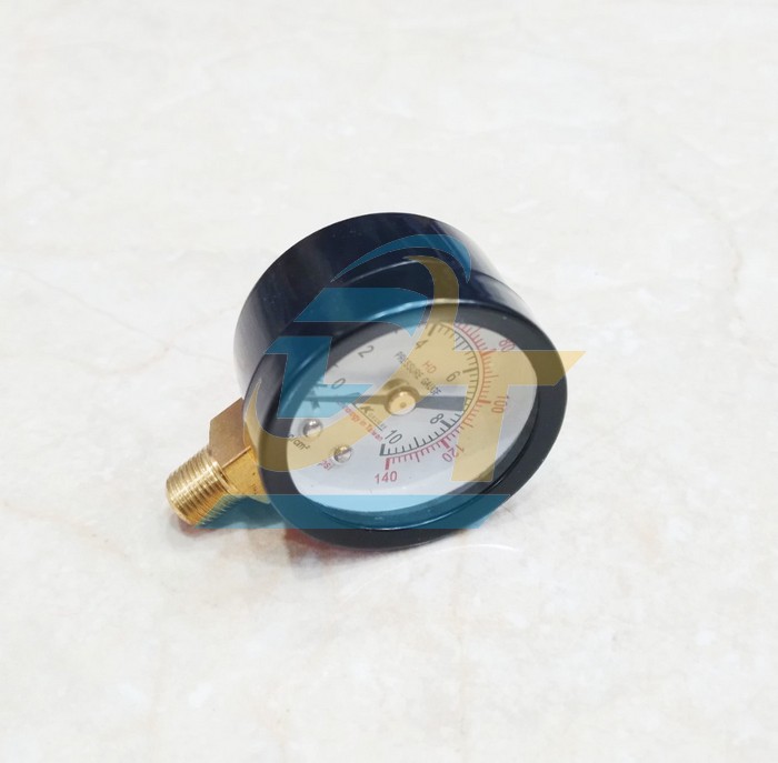 Đồng hồ đo &aacute;p suất 40mm KK-GAUGES 0-10kgf/cm2 (Ch&acirc;n đứng ren 9.6mm)  KK-GAUGES | Gi&aacute; rẻ nhất - C&ocirc;ng Ty TNHH Thương Mại Dịch Vụ Đạt T&acirc;m