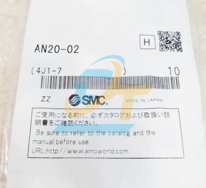 Giảm thanh kh&iacute; n&eacute;n th&acirc;n nhựa 1/4" SMC AN20-02  SMC | Gi&aacute; rẻ nhất - C&ocirc;ng Ty TNHH Thương Mại Dịch Vụ Đạt T&acirc;m