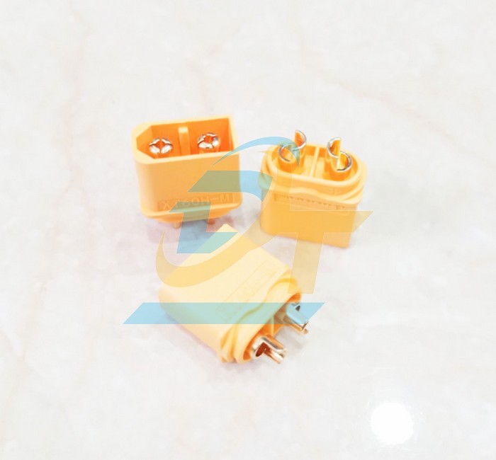 Jack (Giắc) nối điện XT60H đực - c&aacute;i  VietNam | Gi&aacute; rẻ nhất - C&ocirc;ng Ty TNHH Thương Mại Dịch Vụ Đạt T&acirc;m