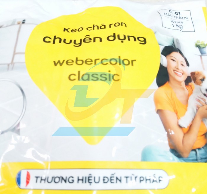 Keo ch&agrave; ron m&agrave;u trắng Weber Color Classic G-01 (1kg)  Weberseal | Gi&aacute; rẻ nhất - C&ocirc;ng Ty TNHH Thương Mại Dịch Vụ Đạt T&acirc;m