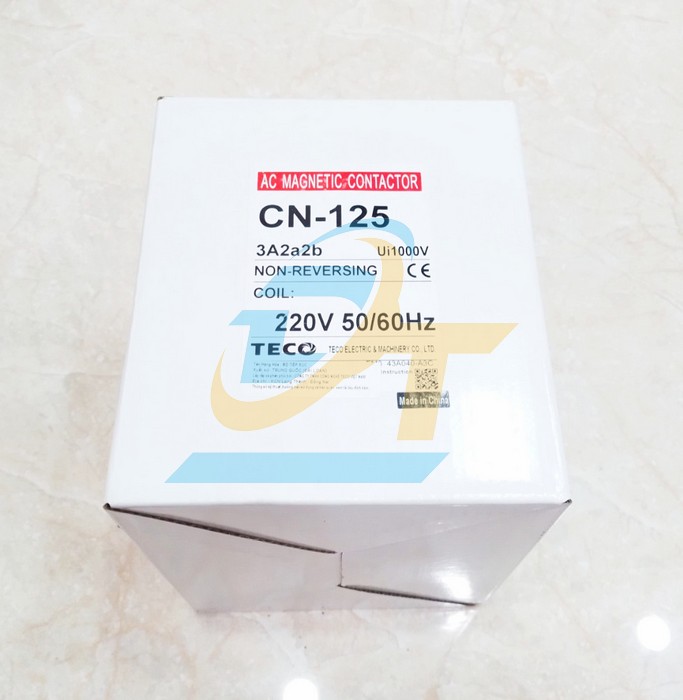 Khởi động từ 3P 125A 220V Teco CN-125R CN-125R Teco | Gi&aacute; rẻ nhất - C&ocirc;ng Ty TNHH Thương Mại Dịch Vụ Đạt T&acirc;m