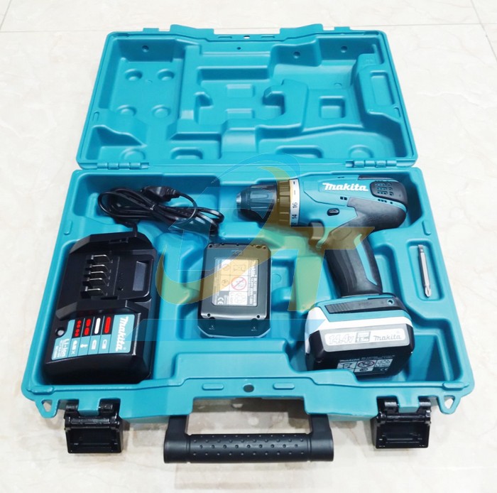 M&aacute;y khoan vặn v&iacute;t d&ugrave;ng pin 14.4V Makita DF347DWE (Vali K&egrave;m pin, sạc)  Makita | Gi&aacute; rẻ nhất - C&ocirc;ng Ty TNHH Thương Mại Dịch Vụ Đạt T&acirc;m