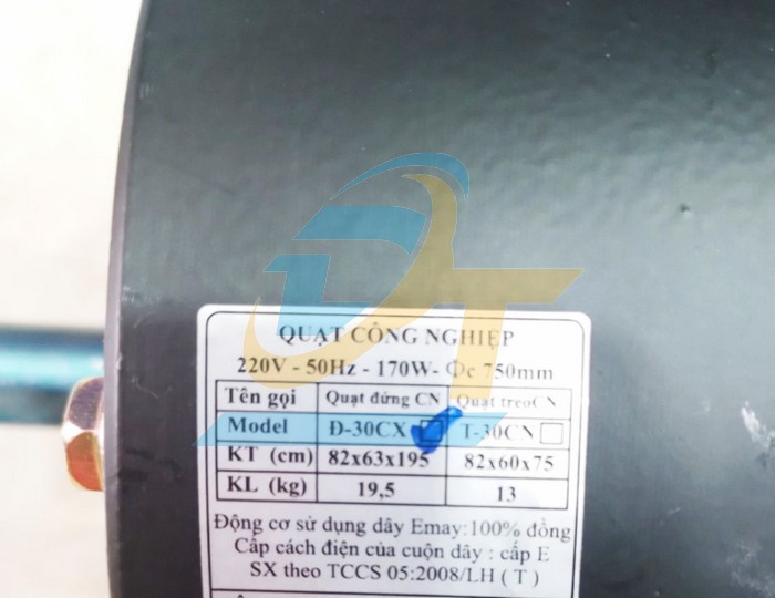 Quạt đứng c&ocirc;ng nghiệp 170W Lifan Đ-30CX Đ-30CX LIFAN | Gi&aacute; rẻ nhất - C&ocirc;ng Ty TNHH Thương Mại Dịch Vụ Đạt T&acirc;m