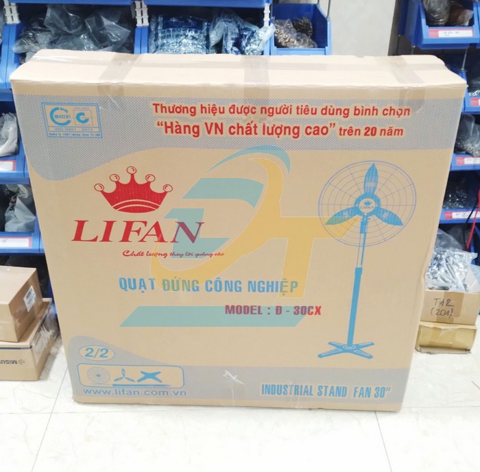 Quạt đứng c&ocirc;ng nghiệp 170W Lifan Đ-30CX Đ-30CX LIFAN | Gi&aacute; rẻ nhất - C&ocirc;ng Ty TNHH Thương Mại Dịch Vụ Đạt T&acirc;m