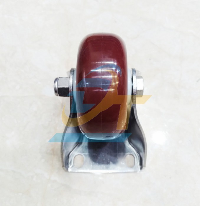 B&aacute;nh xe đẩy PU 75x32mm cố định Caster 2-A3-SS304-PU-R  CASTER-WHEEL | Gi&aacute; rẻ nhất - C&ocirc;ng Ty TNHH Thương Mại Dịch Vụ Đạt T&acirc;m