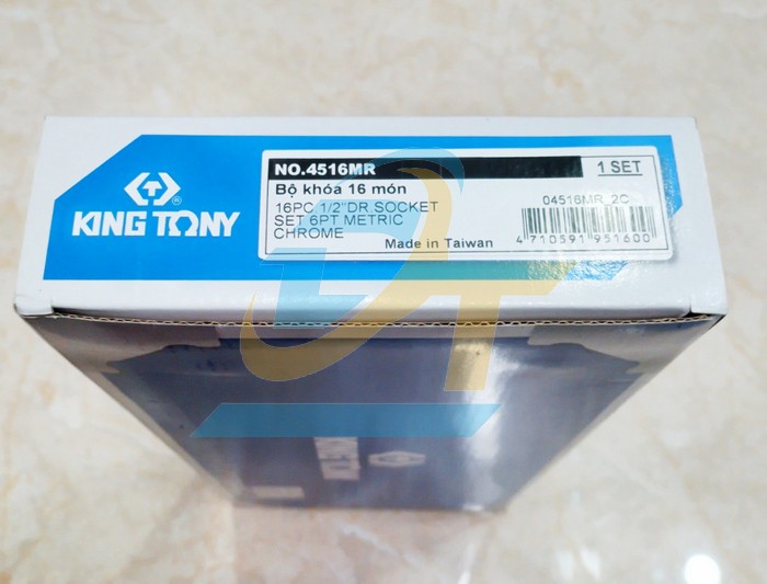 Bộ tu&yacute;p 1/2" 16 chi tiết 8-24mm Kingtony 4516MR  KingTony | Gi&aacute; rẻ nhất - C&ocirc;ng Ty TNHH Thương Mại Dịch Vụ Đạt T&acirc;m