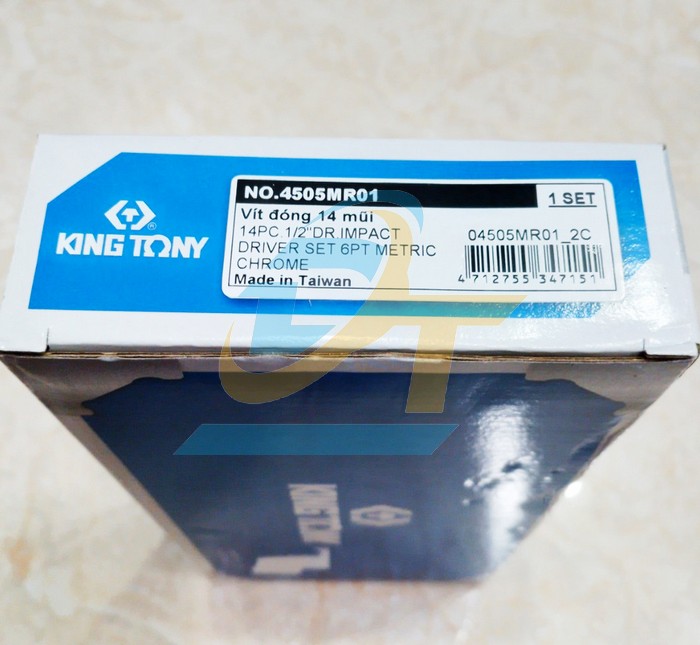 Bộ v&iacute;t đ&oacute;ng 13 chi tiết hệ m&eacute;t Kingtony 4505MR01 4505MR01 KingTony | Gi&aacute; rẻ nhất - C&ocirc;ng Ty TNHH Thương Mại Dịch Vụ Đạt T&acirc;m