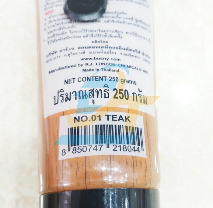 Bột tr&eacute;t gỗ m&agrave;u No.01 Teak Wood Filler Bosny 250g  WoodFiller | Gi&aacute; rẻ nhất - C&ocirc;ng Ty TNHH Thương Mại Dịch Vụ Đạt T&acirc;m
