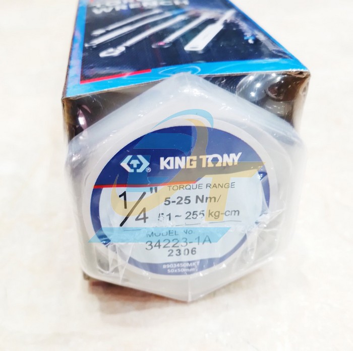 Cần siết lực 1/4" 5-25 N.m Kingtony 34223-1A  KingTony | Gi&aacute; rẻ nhất - C&ocirc;ng Ty TNHH Thương Mại Dịch Vụ Đạt T&acirc;m