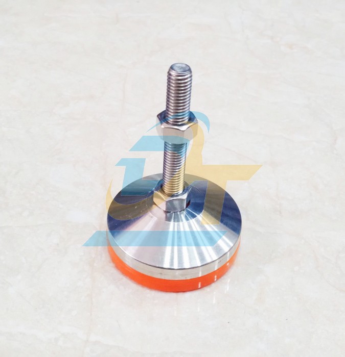 Ch&acirc;n tăng chỉnh chịu lực inox 304 M12x100 đế cao su phi 80  VietNam | Gi&aacute; rẻ nhất - C&ocirc;ng Ty TNHH Thương Mại Dịch Vụ Đạt T&acirc;m