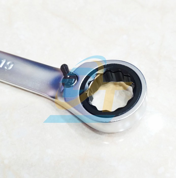 Cờ l&ecirc; v&ograve;ng miệng tự động c&oacute; kh&oacute;a 19mm Kingtony 373A19M  KingTony | Gi&aacute; rẻ nhất - C&ocirc;ng Ty TNHH Thương Mại Dịch Vụ Đạt T&acirc;m