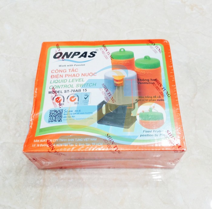 C&ocirc;ng tắc điện phao nước Onpas ST-70AB 15 ST-70AB 15 ONPAS | Gi&aacute; rẻ nhất - C&ocirc;ng Ty TNHH Thương Mại Dịch Vụ Đạt T&acirc;m