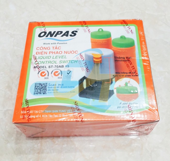 C&ocirc;ng tắc điện phao nước Onpas ST-70AB 15 ST-70AB 15 ONPAS | Gi&aacute; rẻ nhất - C&ocirc;ng Ty TNHH Thương Mại Dịch Vụ Đạt T&acirc;m