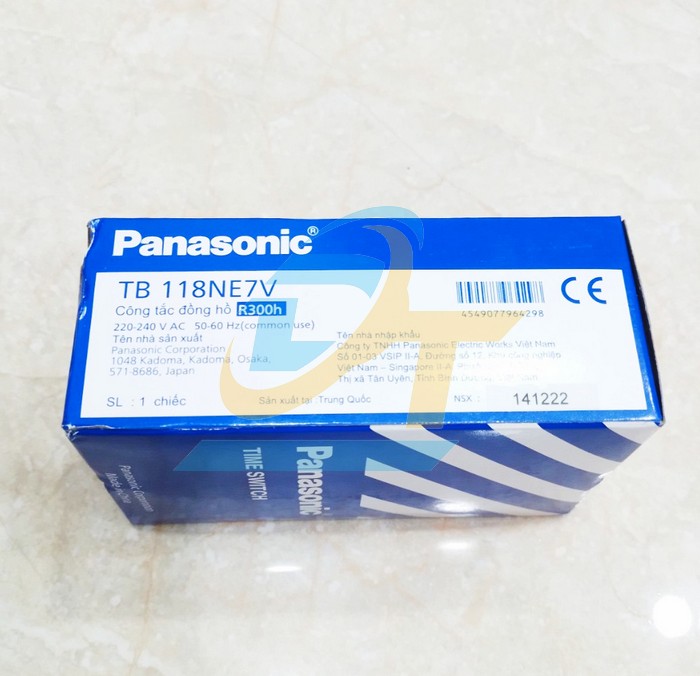 C&ocirc;ng tắc đồng hồ hẹn giờ 220-240V Panasonic TB 118NE7V TB 118NE7V Panasonic | Gi&aacute; rẻ nhất - C&ocirc;ng Ty TNHH Thương Mại Dịch Vụ Đạt T&acirc;m
