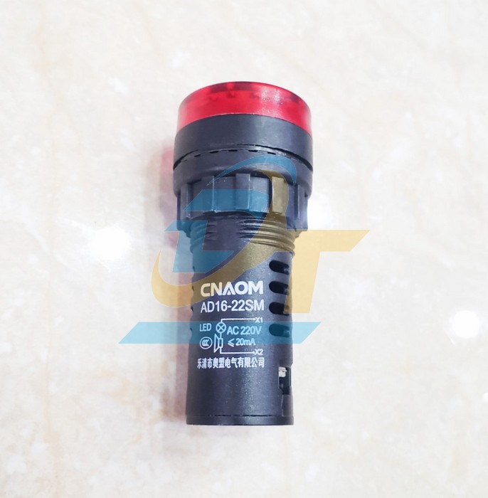 Đ&egrave;n b&aacute;o pha c&oacute; c&ograve;i 220V phi 22 m&agrave;u đỏ AD16-22SM  China | Gi&aacute; rẻ nhất - C&ocirc;ng Ty TNHH Thương Mại Dịch Vụ Đạt T&acirc;m