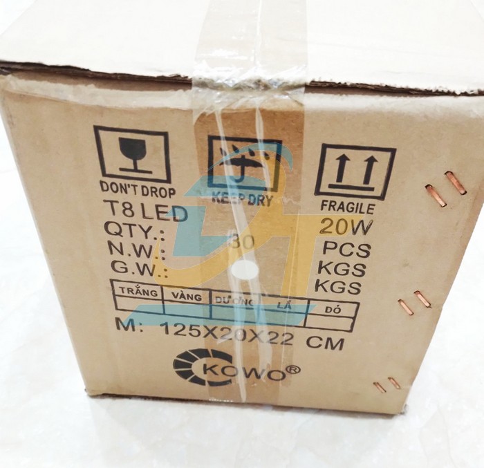 Đ&egrave;n tu&yacute;p led nh&ocirc;m nhựa T8 1.2m 20W liền m&aacute;ng Kowo  KOWO | Gi&aacute; rẻ nhất - C&ocirc;ng Ty TNHH Thương Mại Dịch Vụ Đạt T&acirc;m