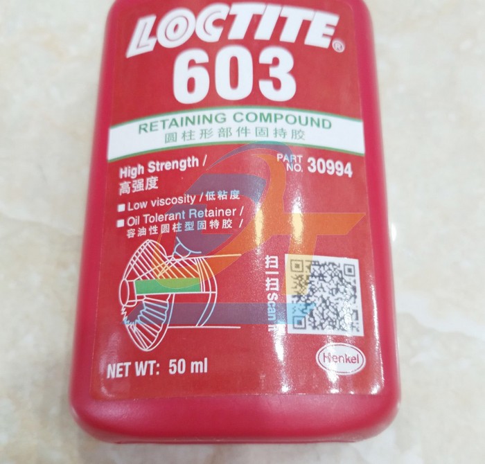 Keo chống xoay Loctite 603 50ml  Loctite | Gi&aacute; rẻ nhất - C&ocirc;ng Ty TNHH Thương Mại Dịch Vụ Đạt T&acirc;m