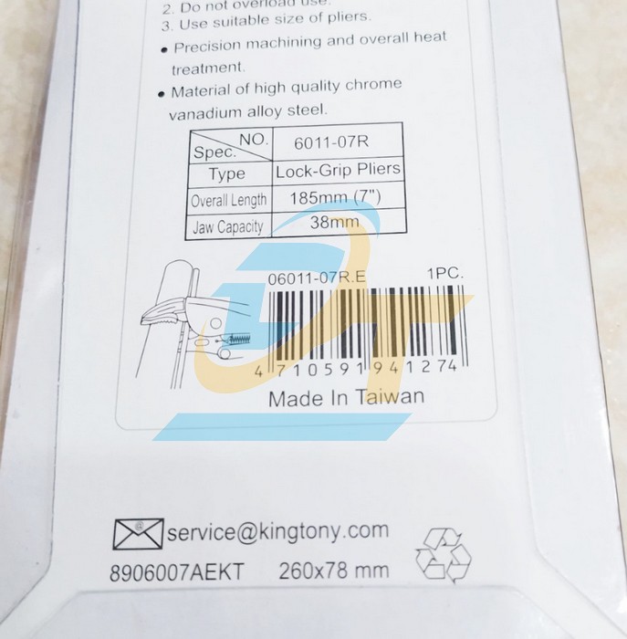 K&igrave;m bấm chết 7"/185mm mỏ cong Kingtony 6011-07R 6011-07R KingTony | Gi&aacute; rẻ nhất - C&ocirc;ng Ty TNHH Thương Mại Dịch Vụ Đạt T&acirc;m