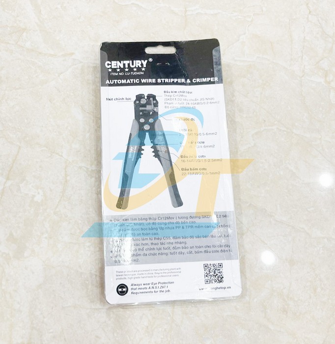 K&igrave;m tuốt d&acirc;y điện 0.2-6mm Century LU-TUDADN  Century | Gi&aacute; rẻ nhất - C&ocirc;ng Ty TNHH Thương Mại Dịch Vụ Đạt T&acirc;m