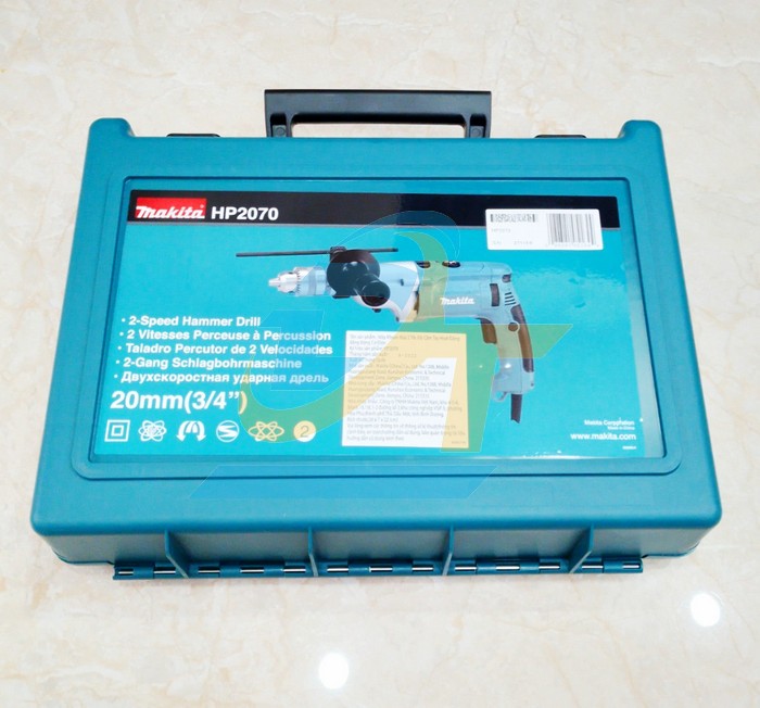 M&aacute;y khoan b&uacute;a 2 tốc độ 20mm Makita HP2070  Makita | Gi&aacute; rẻ nhất - C&ocirc;ng Ty TNHH Thương Mại Dịch Vụ Đạt T&acirc;m
