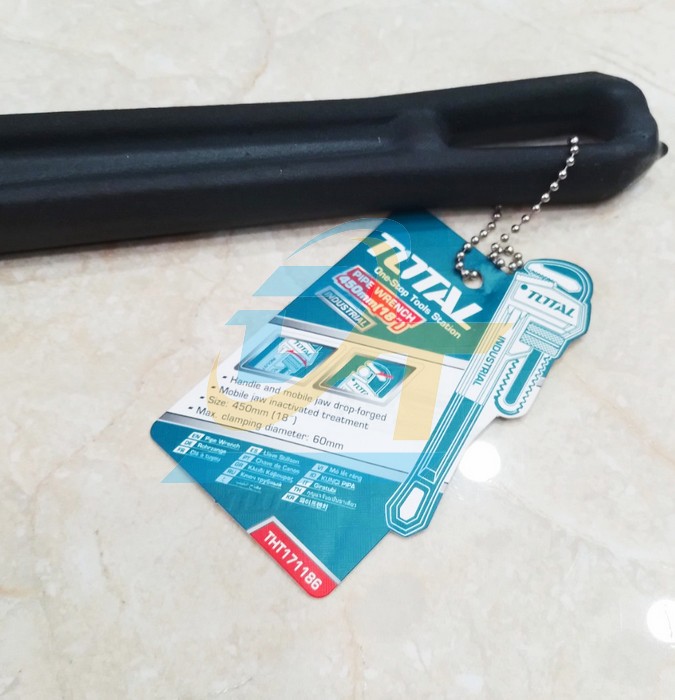 Mỏ lết răng 18" Total THT171186 THT171186 Total | Gi&aacute; rẻ nhất - C&ocirc;ng Ty TNHH Thương Mại Dịch Vụ Đạt T&acirc;m