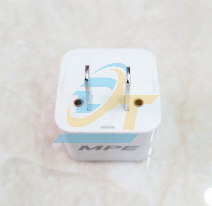 Ổ cắm du lịch đa năng ch&acirc;n dẹp tr&ograve;n MPE AD1  MPE | Gi&aacute; rẻ nhất - C&ocirc;ng Ty TNHH Thương Mại Dịch Vụ Đạt T&acirc;m