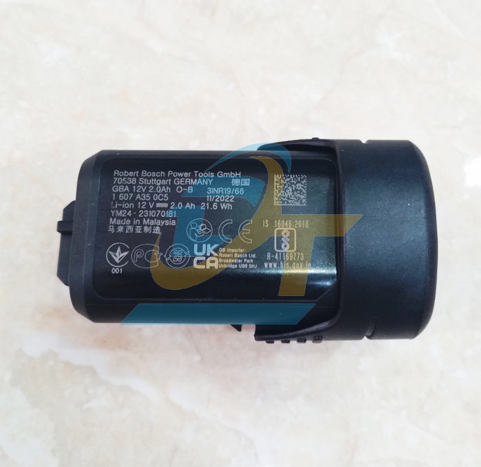 Pin Li-ion GBA 12V 2.0Ah Bosch 1600A00F6X  Bosch | Gi&aacute; rẻ nhất - C&ocirc;ng Ty TNHH Thương Mại Dịch Vụ Đạt T&acirc;m