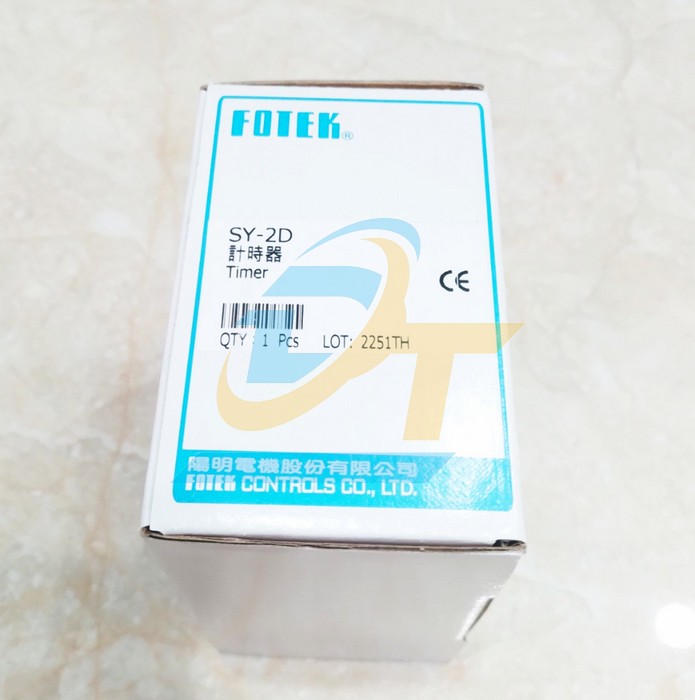 Relay thời gian Fotek SY-2D  Fotek | Gi&aacute; rẻ nhất - C&ocirc;ng Ty TNHH Thương Mại Dịch Vụ Đạt T&acirc;m