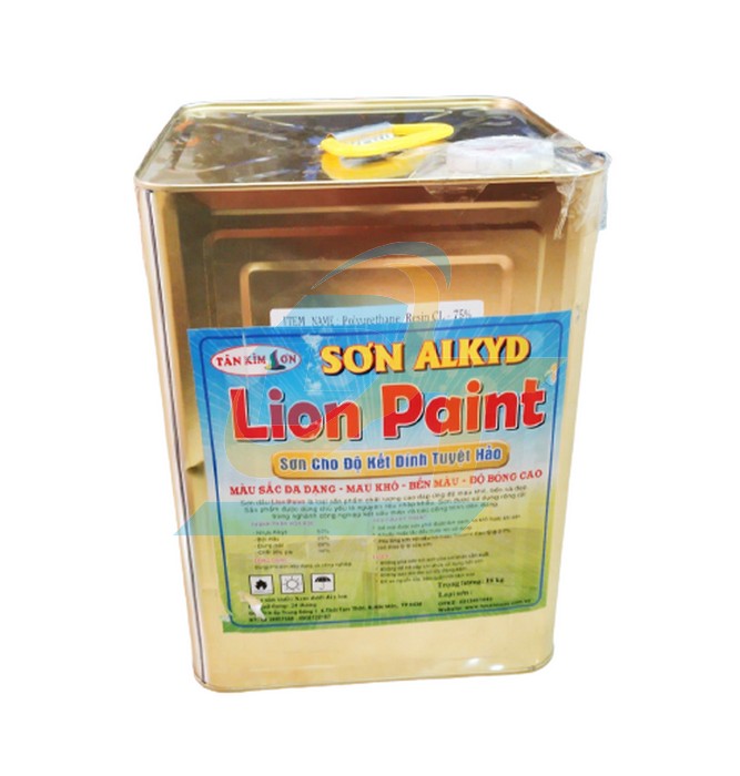 Sơn dầu m&agrave;u đen mờ Lion Paint 20kg  VietNam | Gi&aacute; rẻ nhất - C&ocirc;ng Ty TNHH Thương Mại Dịch Vụ Đạt T&acirc;m