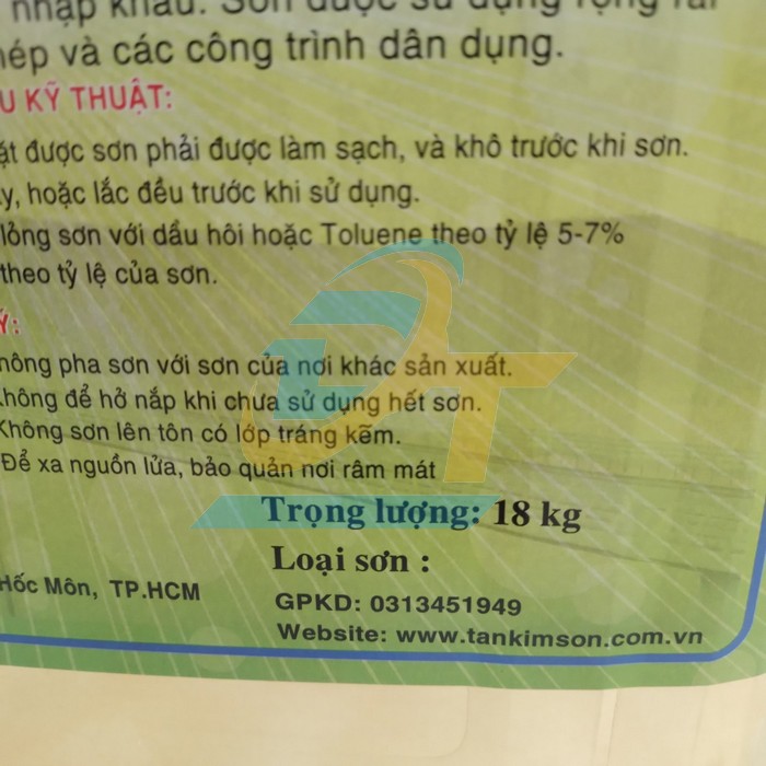 Sơn dầu m&agrave;u đen mờ Lion Paint 20kg  VietNam | Gi&aacute; rẻ nhất - C&ocirc;ng Ty TNHH Thương Mại Dịch Vụ Đạt T&acirc;m