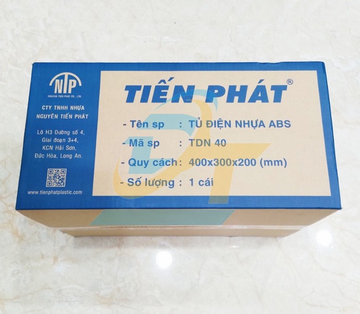 Vỏ tủ điện nhựa ABS Tiến Ph&aacute;t 400x300x200  TienPhat | Gi&aacute; rẻ nhất - C&ocirc;ng Ty TNHH Thương Mại Dịch Vụ Đạt T&acirc;m