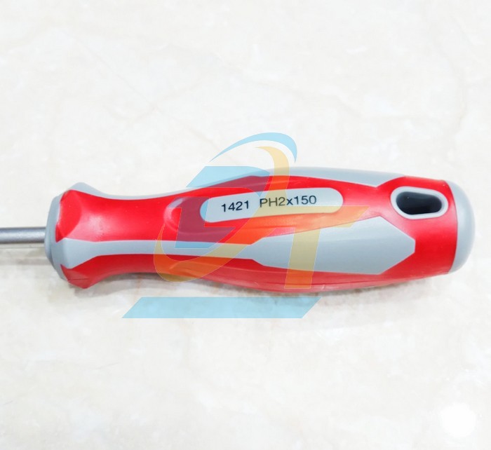 Tua v&iacute;t bake c&aacute;n cao su PH2x150mm Kingtony 14210206  KingTony | Gi&aacute; rẻ nhất - C&ocirc;ng Ty TNHH Thương Mại Dịch Vụ Đạt T&acirc;m