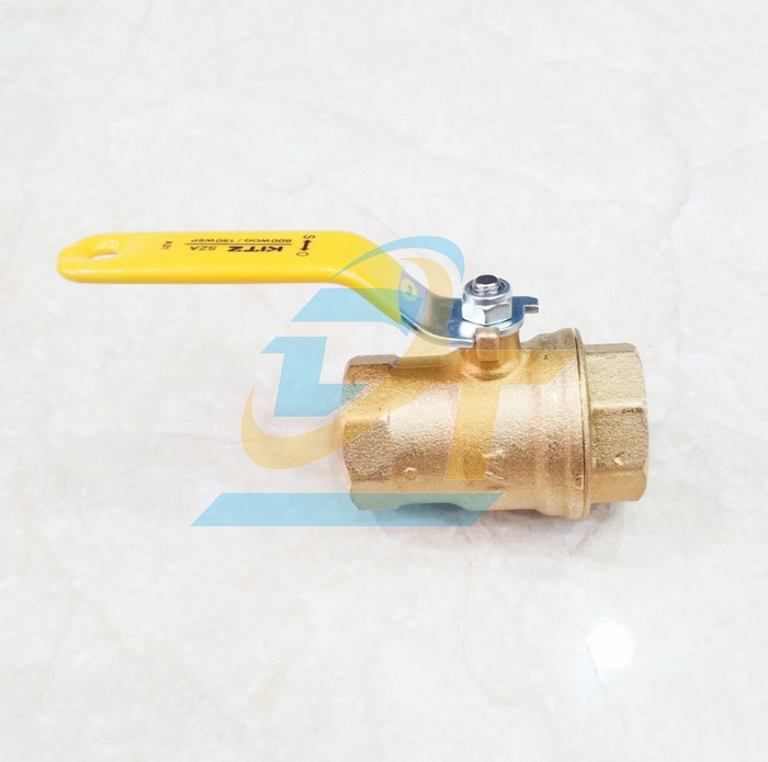 Van bi đồng tay gạt Kitz 3/4" - Phi 27  Kitz | Gi&aacute; rẻ nhất - C&ocirc;ng Ty TNHH Thương Mại Dịch Vụ Đạt T&acirc;m