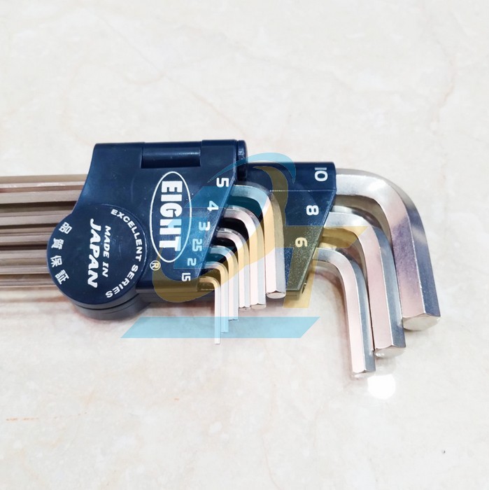 Bộ lục gi&aacute;c đầu bi 9 c&acirc;y 1.5-10mm Eight TLS-9N TLS-9N Eight | Gi&aacute; rẻ nhất - C&ocirc;ng Ty TNHH Thương Mại Dịch Vụ Đạt T&acirc;m